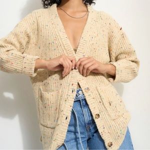 Callahan - The Cardigan - Creme Confetti, XS *NWT